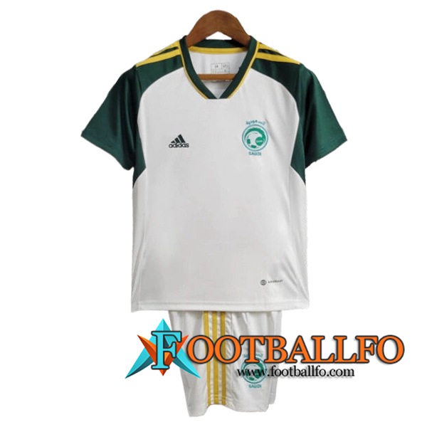 Camisetas De Futbol Arabia Saudita Ninos Segunda 2024/2025