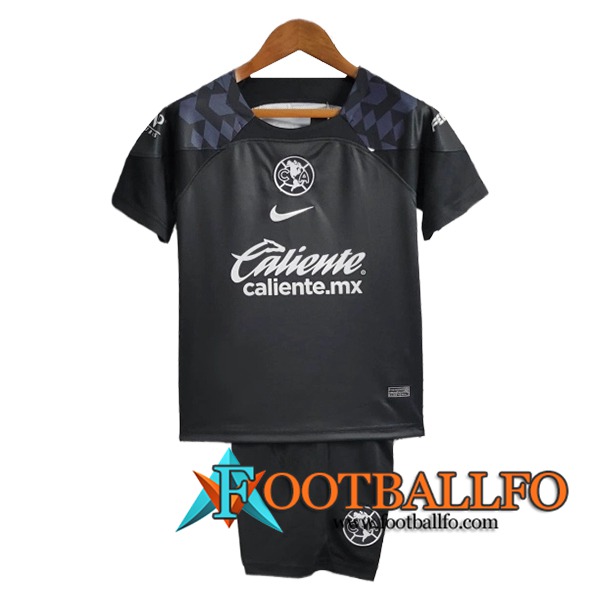 Camisetas De Futbol Club America Ninos Negro 2023/2024