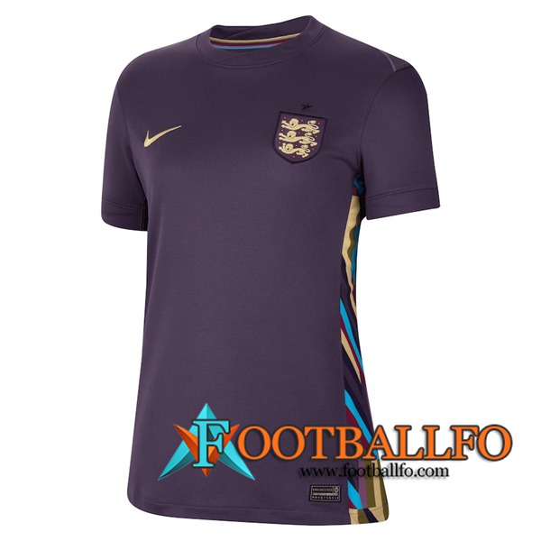 Camisetas De Futbol Inglaterra Mujer Segunda 2024/2025