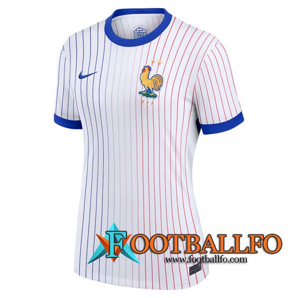 Nueva Camisetas De Futbol Francia Mujer Segunda 2024/2025