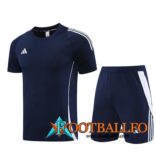 Camiseta Entrenamiento + Cortos Adidas Azul marino 2024/2025