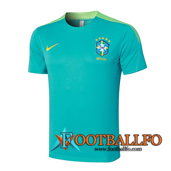 Camiseta Entrenamiento Brasil Verde 2024/2025