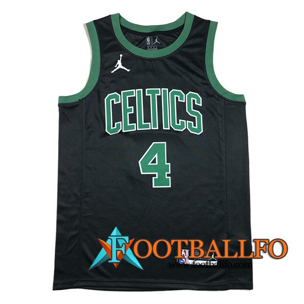 Camisetas De Futbol Boston Celtics (HOLIDAY #4) 2024/25 Negro/Verde