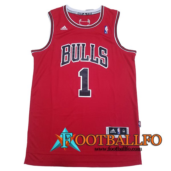 Camisetas De Futbol Chicago Bulls (Rosa #1) 2024/25 Rojo