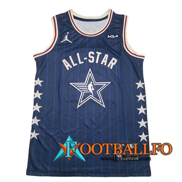 Camisetas De Futbol American All-Star (LILLARD #0) 2024/25 Azul/Blanco