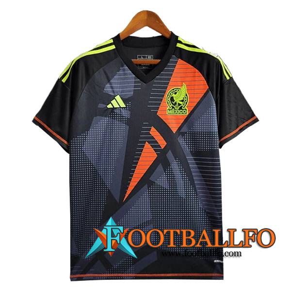 Camiseta Equipo Nacional México Portero Negro 2024/2025
