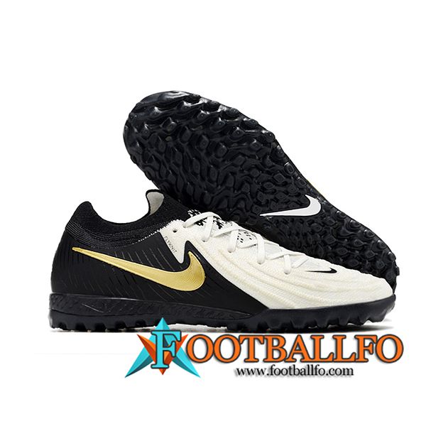 Nike Botas De Fútbol Phantom GX II Elite TF Negro/Blanco/Amarillo
