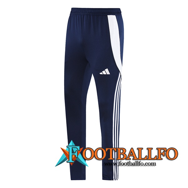 Pantalon Entrenamiento Adidas Azul/Blanco 2024/2025