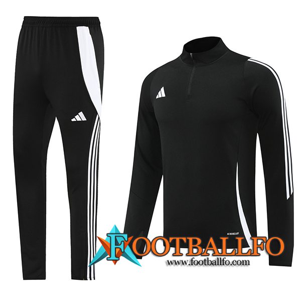 Chandal Equipos De Futbol Adidas Negro/Blanco 2024/2025