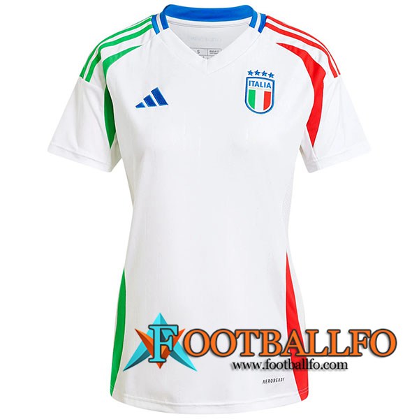 Camisetas De Futbol Italia Mujer Segunda 2024/2025