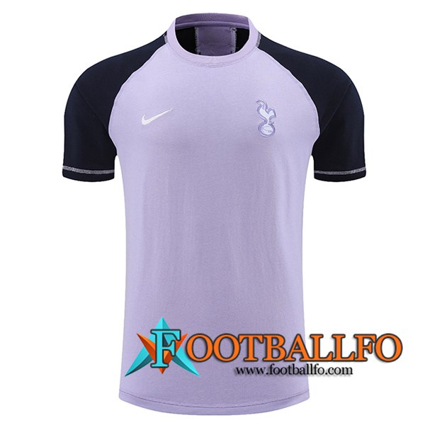Camiseta Entrenamiento Tottenham Hotspur Violeta/Azul 2024/2025