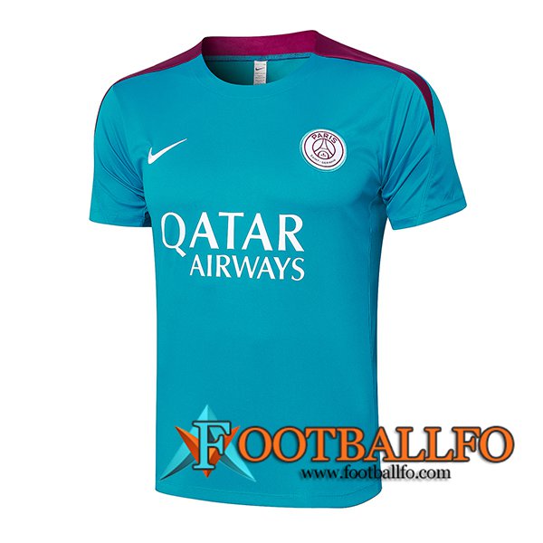 Camiseta Entrenamiento PSG Verde/Violeta 2024/2025
