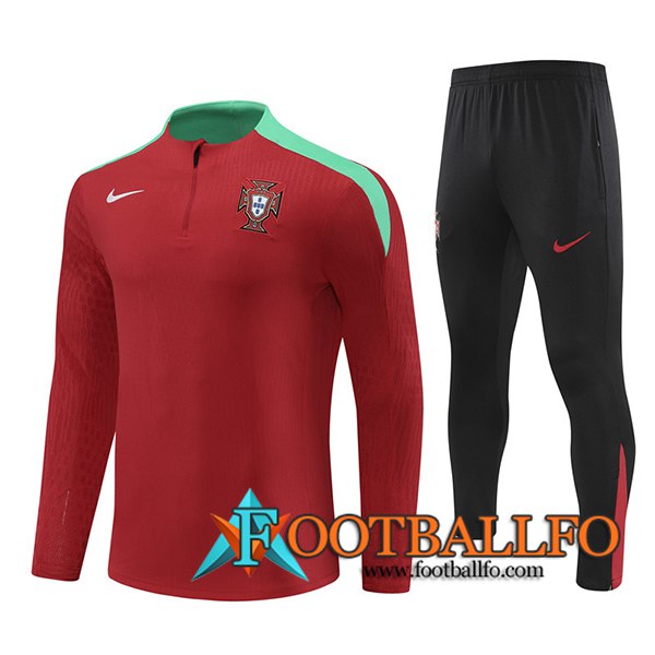 Chandal Equipos De Futbol Portugal Rojo/Verde 2024/2025