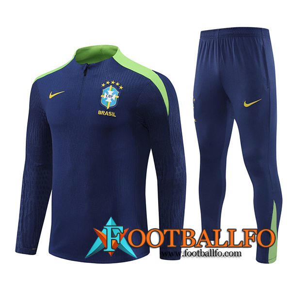 Chandal Equipos De Futbol Brasil Azul/Verde 2024/2025