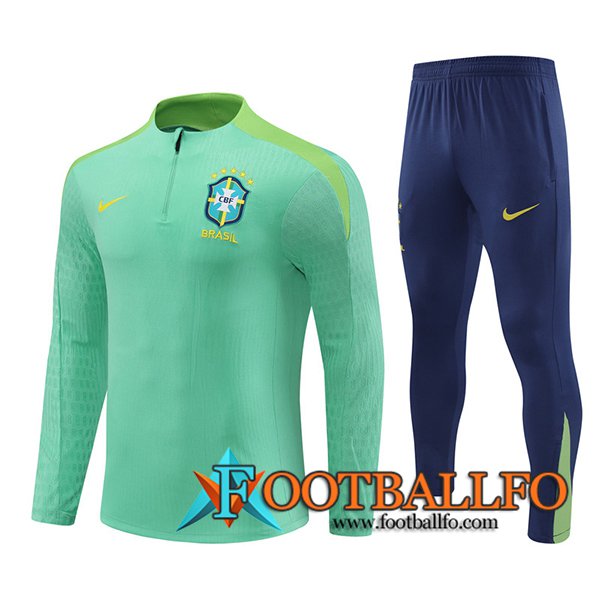 Chandal Equipos De Futbol Brasil Verde 2024/2025