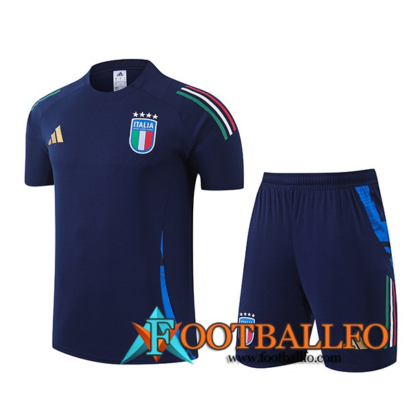 Camiseta Entrenamiento Italia Azul marino 2024/2025
