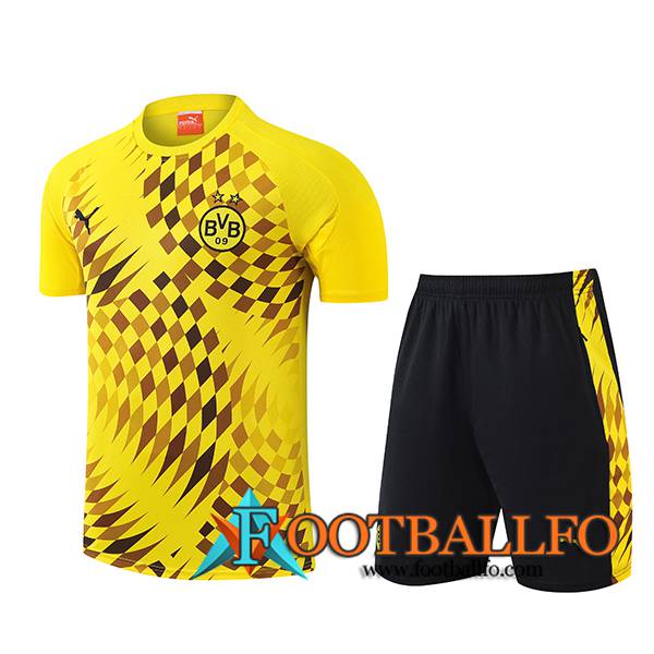 Camiseta Entrenamiento Dortmund Amarillo/Negro 2024/2025