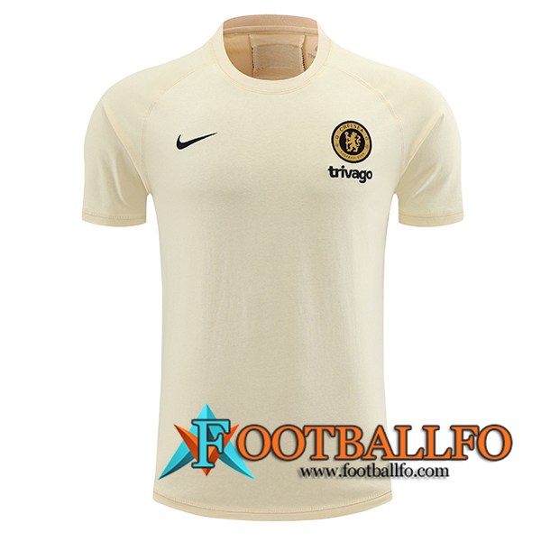 Camiseta Entrenamiento FC Chelsea Beige 2024/2025