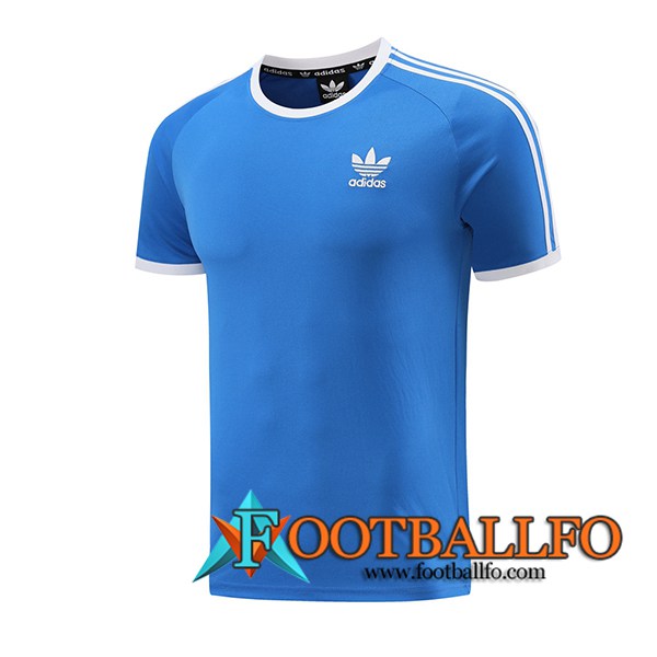 Camiseta Entrenamiento Adidas Azul 2024/2025 -02
