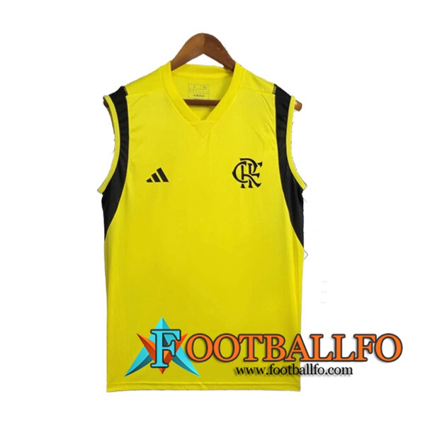 Chalecos De Futbol Flamengo Amarillo/Negro 2024/2025