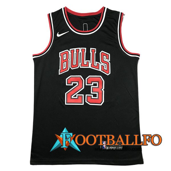 Camisetas De Futbol Chicago Bulls (JORDAN #23) 2024/25 Negro/Rojo -03