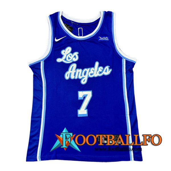 Camisetas De Futbol Los Angeles Lakers (ANTHONY #7) 2024/25 Azul/Blanco