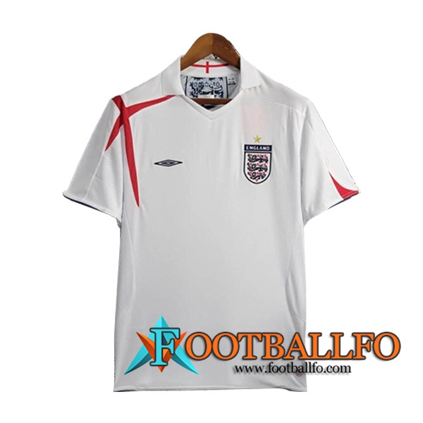 Camisetas De Futbol Inglaterra Retro Primera 2005