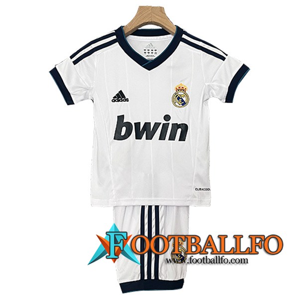 Camisetas De Futbol Real Madrid Retro Ninos Primera 2012/2013