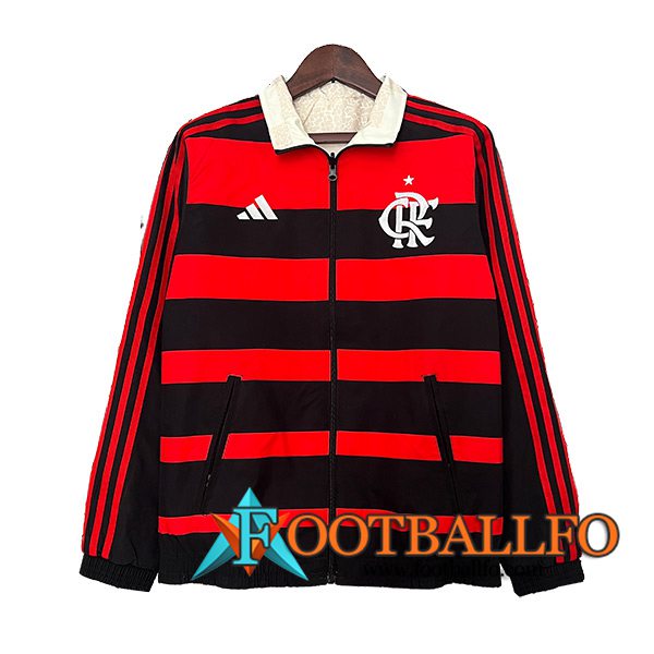 Rompevientos Flamengo Negro/Rojo 2024/2025