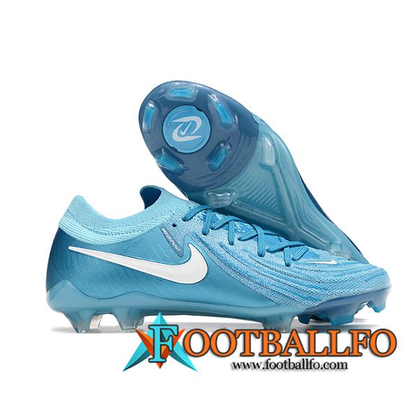 Nike Botas De Fútbol Phantom Luna Elite NU FG Azul/Blanco