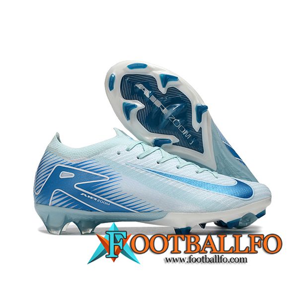 Nike Botas De Fútbol AIR Zoom Mercurial Vapor 16 Elite XXV FG Blanco/Azul