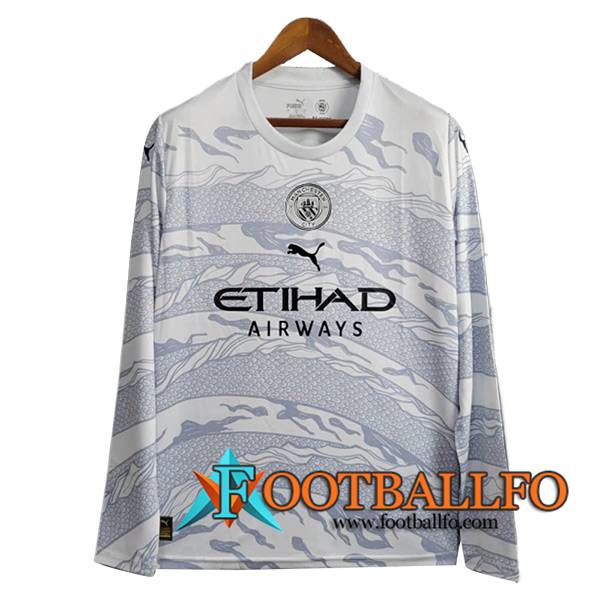 Camisetas De Futbol Manchester City Special Edition Manga Largas 2024/2025