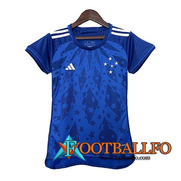 Camisetas De Futbol Cruzeiro Mujer Primera 2024/2025