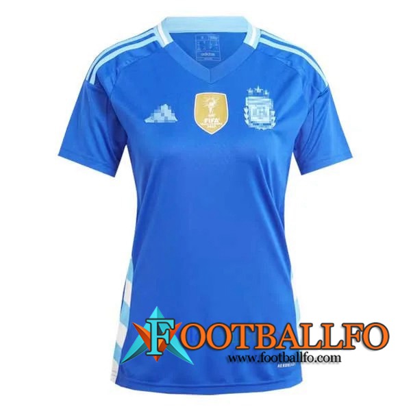 Camisetas De Futbol Argentina Mujer Segunda 2024/2025