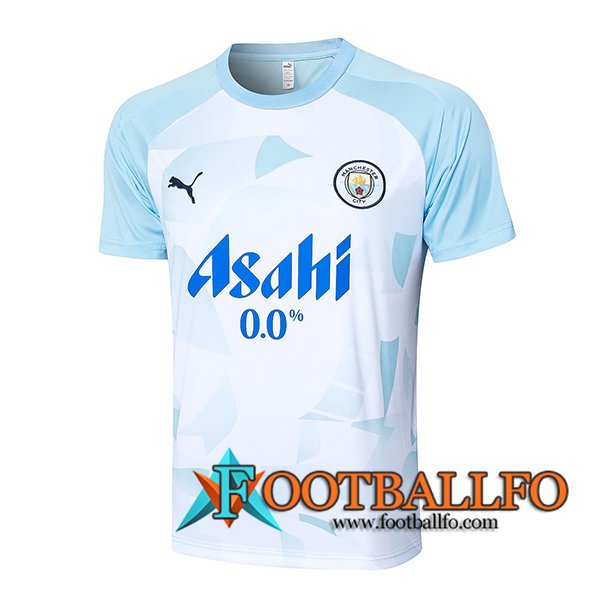 Camiseta Entrenamiento Manchester City Azul Claro 2024/2025