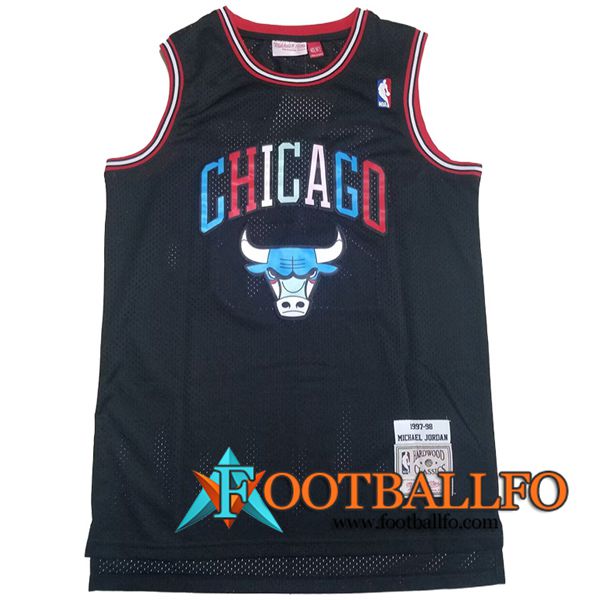 Camisetas De Futbol Chicago Bulls (JORDAN #23) 2024/25 Negro