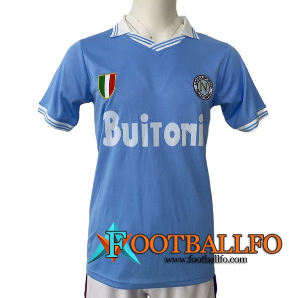 Camisetas De Futbol SSC Napoli Retro Primera 1986/1987