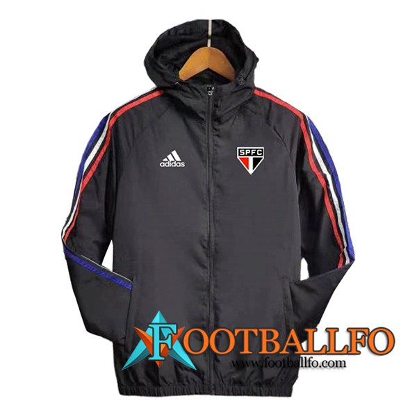 Rompevientos Sao Paulo FC Negro 2024/2025