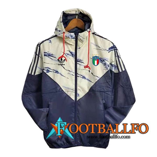 Rompevientos Italia Azul/Beige 2024/2025