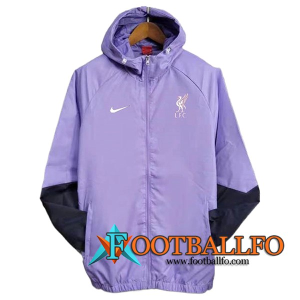 Rompevientos FC Liverpool Violeta/Negro 2024/2025