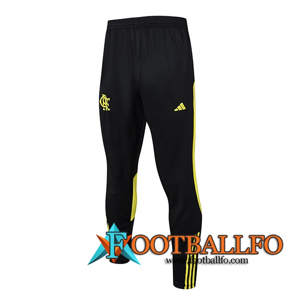 Pantalon Entrenamiento Flamenco Amarillo/Negro 2024/2025