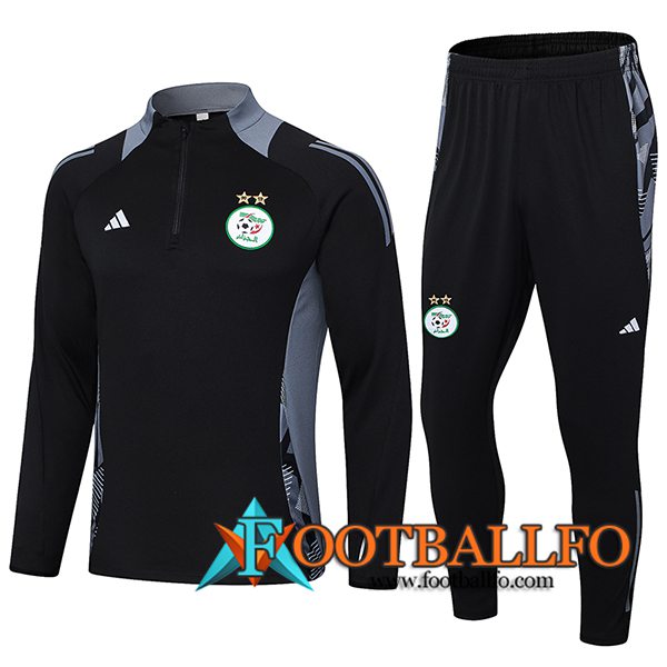 Chandal Equipos De Futbol Algeria Negro/Gris 2024/2025