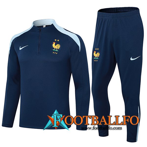 Chandal Equipos De Futbol Francia azul real 2024/2025