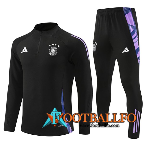 Chandal Equipos De Futbol Alemania Negro/Violeta 2024/2025