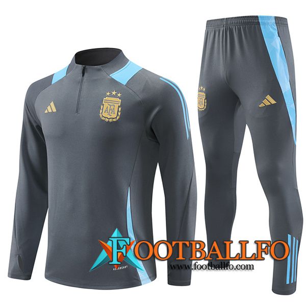 Chandal Equipos De Futbol Argentina Gris/Azul 2024/2025