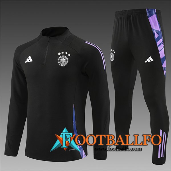 Chandal Equipos De Futbol Alemania Negro/Violeta 2024/2025