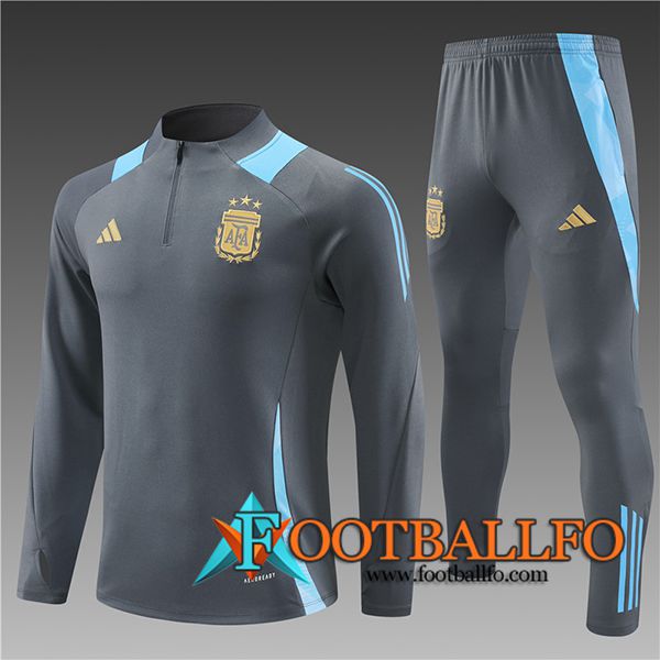 Chandal Equipos De Futbol Argentina Gris/Azul 2024/2025