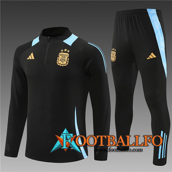 Chandal Equipos De Futbol Argentina Negro/Azul 2024/2025