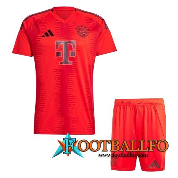 Nueva Camisetas De Futbol Bayern Munich Ninos Primera 2024/2025