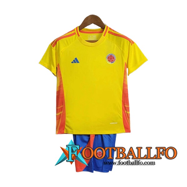 Nueva Camisetas De Futbol Colombia Ninos Primera 2024/2025